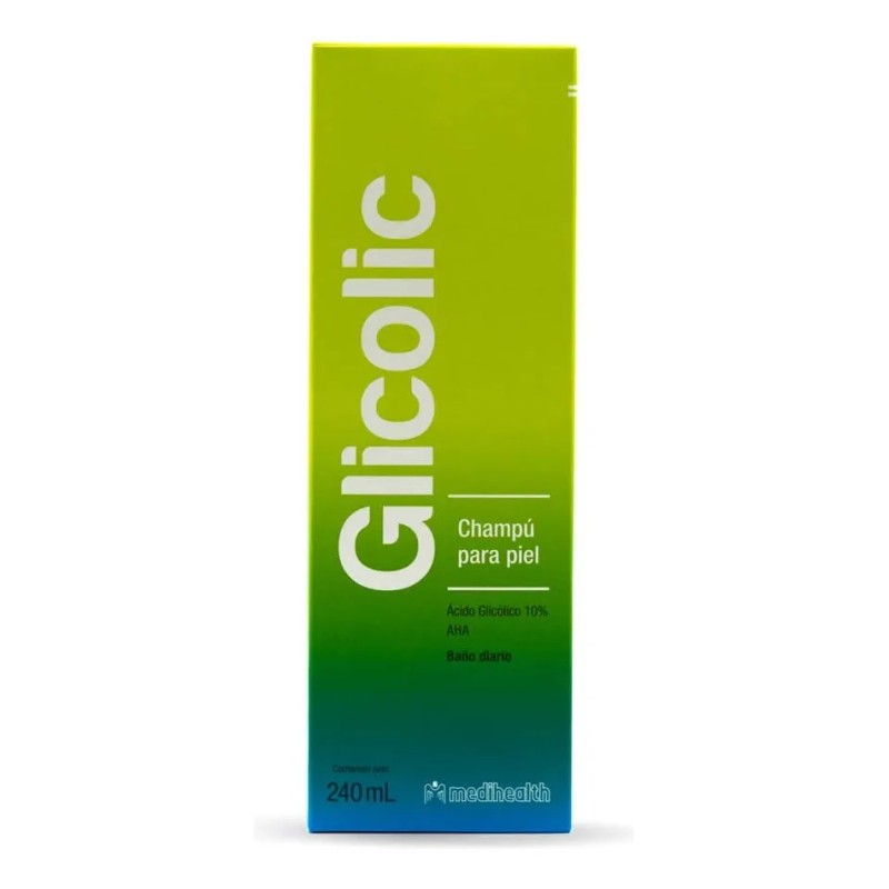 Glicolic Champú | Dermolimpiador | Exfoliante | Frasco 240ml