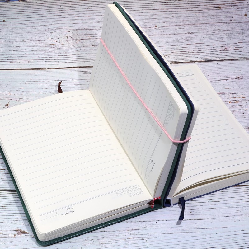 Mini Skater Travel Notebook Thick Elastic Bands Planner Refills Insert