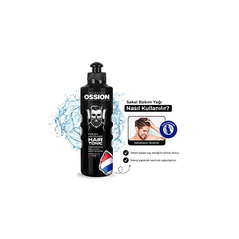 Morfose Ossion Premium Barber Line Hair Tonic 250 ml