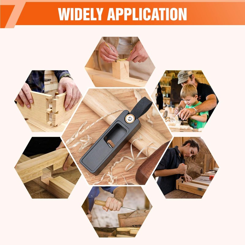 Loodmeo Chamfering Edge Banding Machine, Four-Sided Replaceable Blade Design, Wood