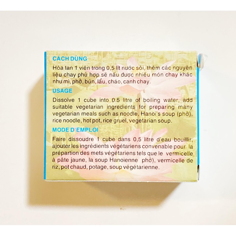 Mini Bao Long Vegetarian Soup Cubes, 2.64 oz, Pack of