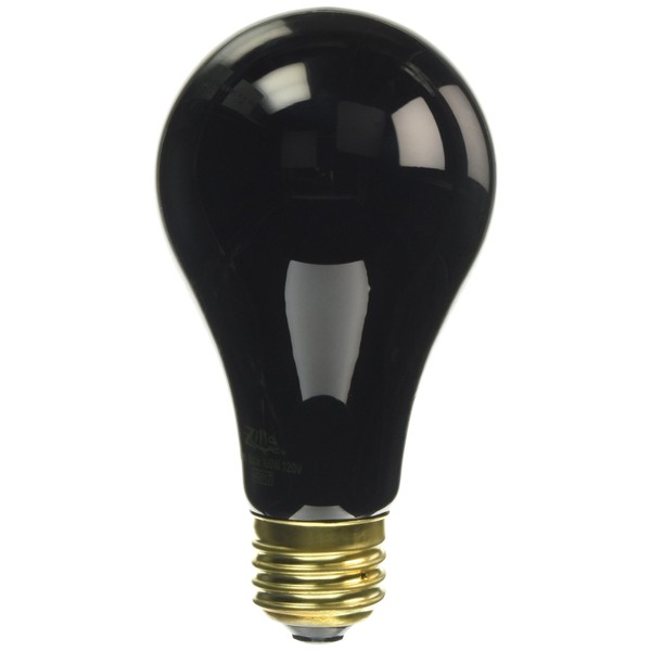 Zilla Night Black Incandescent Bulb 100 Watt (3 Pack)