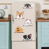 Fujitoya Dog Wall Sticker for Car, Monotone, Bath, Removable, Stylish