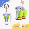 Gtzzot Viral Italian Brainrot Costume Animal Keychain - Tung Tung