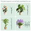 12 Pack Monstera Plant Support & Plant Cage Support Rings,Stackable