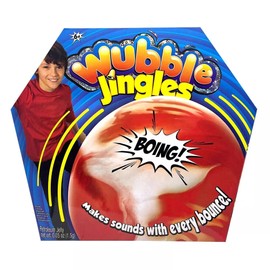 Wubble Jingles BOING! Inflatable 30" Bubble Ball Makes Sounds with Every Bounce!