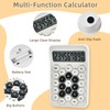 Valtiner Cute Calculators Desktop, 12 Digit Basic Calculator with Hexagonal
