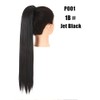 Coleta Postiza Cola Caballo Larga 32" Lacia SARLA (NEGRO #1B)