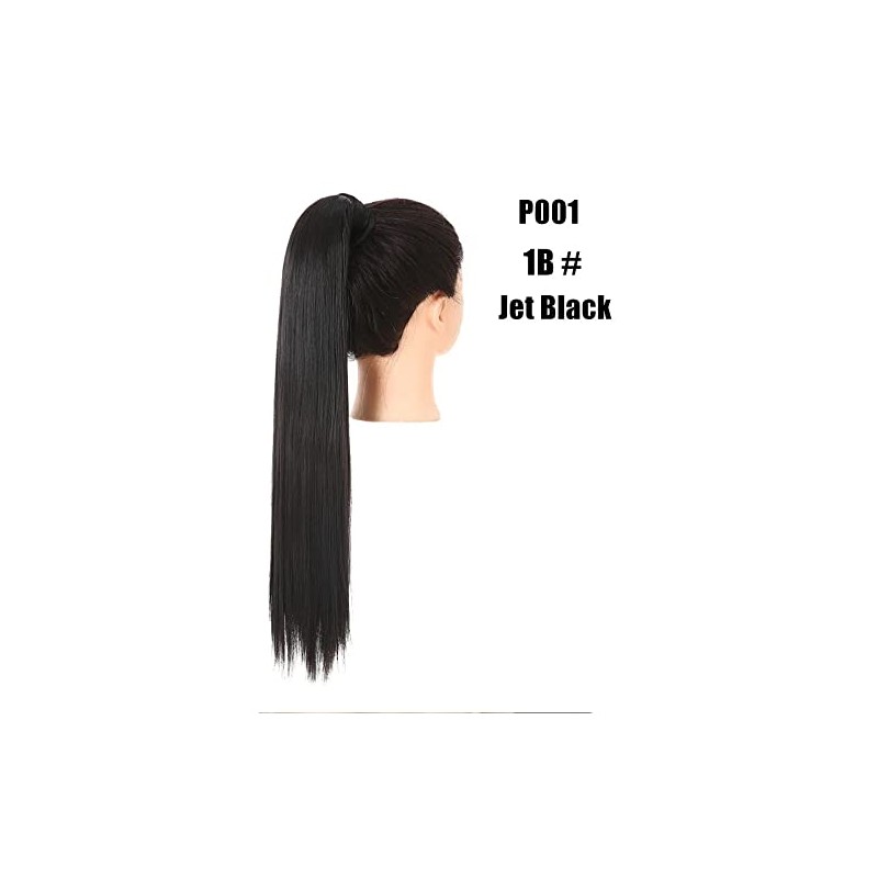 Coleta Postiza Cola Caballo Larga 32" Lacia SARLA (NEGRO #1B)