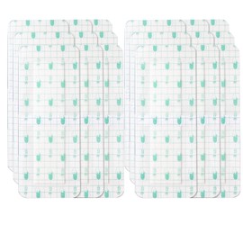 LIANRISES 18 Stück 10x25cm Wundpflaster Steril Transparent, Duschpflaster Wasserfest Groß Nach Op, Steriler Wundverband,Wasserdichtes Pflaster, Schwimmen, Tätowierung, für Schnitt, Abrasion