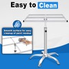 CUBELLIN 360° Rotating Paint Rack Stainless Steel Spray Paint Stand
