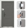 Home Security Door Lock, 2 Pack Zinc Alloy Privacy Door