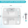 UASAM Cooler Plastic Hinges and ice Screws for Coleman Cooler
