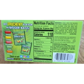 Mike and Ike Original Fruits Candy 4.25 oz Theatre Box (Pack of 3)