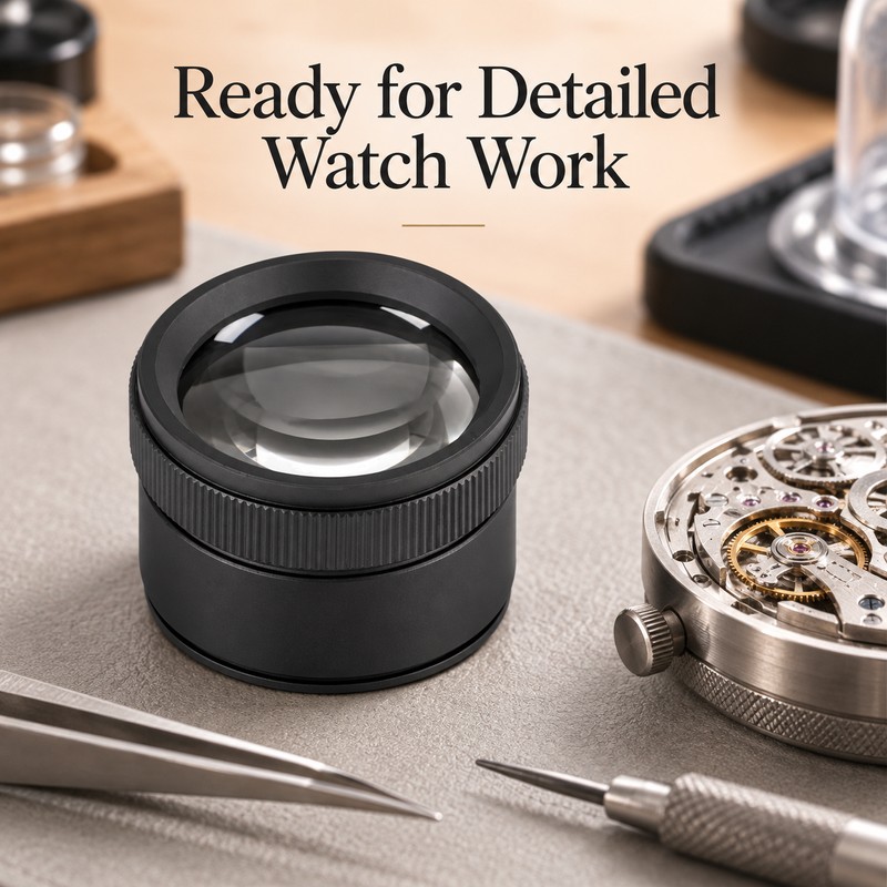 30X Magnifying Loupe for Watch and Coin Inspection with K9