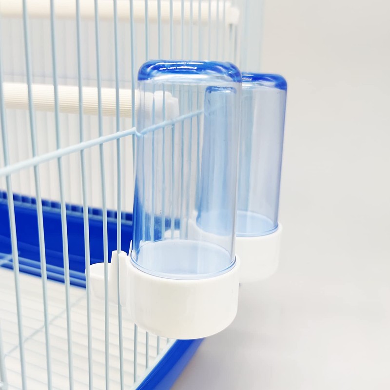 BPS BPS-102838 Large Parrot Rabbit Cage Feeding Bowl, Small, Length