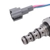 Rotary Solenoid Valve Alloy Steel Corrosion Resistance 669‑43000201 for KATO