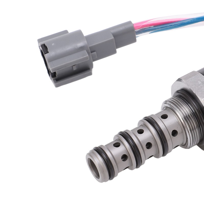Rotary Solenoid Valve Alloy Steel Corrosion Resistance 669‑43000201 for KATO