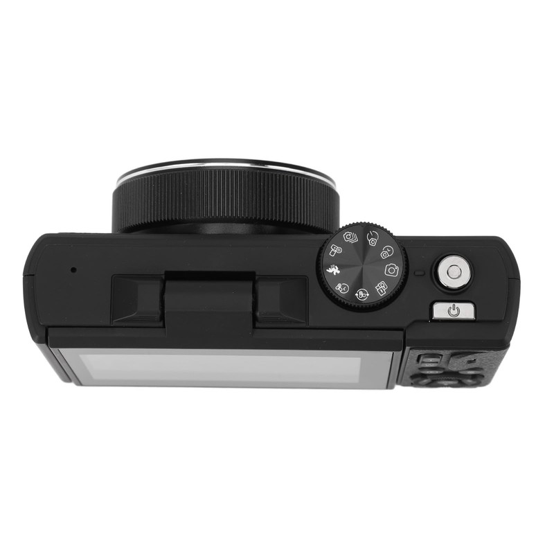 5K Digital Camera with 18X Optical Zoom, 75MP Vintage Digital