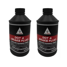 Honda PRO HONDA DOT 4 Brake Fluid (12 FL OZ) 08203-0004 (2 PACK)