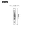 sourcing map 50Pcs Heat Shrink Butt Connector, Crimp Connectors Waterproof