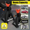 Upgraded Jack Stands 3 Ton (6,600 LBs) with 2 Crossbars