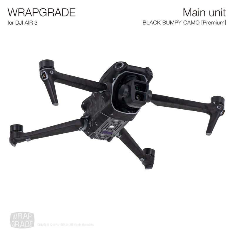 WRAPGRADE Skin Stickers Compatible with DJI Air 3 | Full