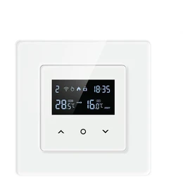Smart Thermostat AVATTO WT200-16A-W Electric Heating 16A WiFi TUYA, Black