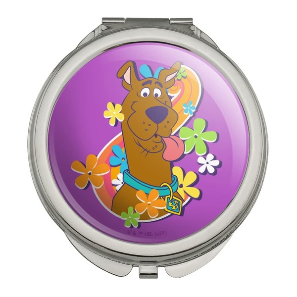 Groovy Scooby-Doo Compact Travel Purse Handbag Makeup Mirror