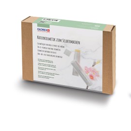 GLOREX 6 1602 401 - Naturkosmetik-Komplettset, Box zur Herstellung von Lippenbalsam mit pflegendem Jojoba- und Kokos-Öl