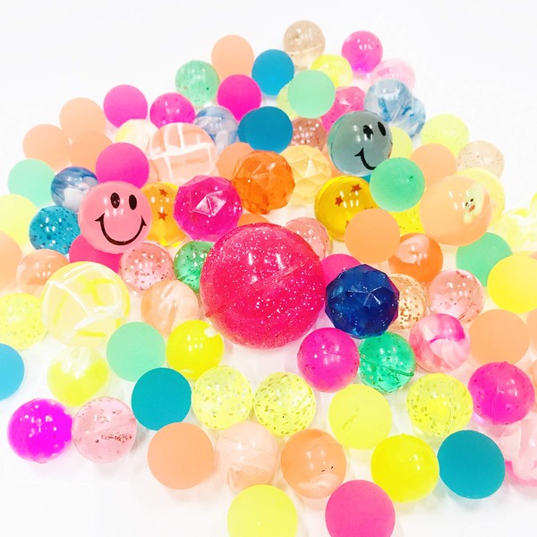 Super Ball MIX Set of 100 Pieces, Please See Product Contents (Scooping Toy, Festivals, Events, Children's Associations, Children's Associations, Prizes, Toys, Rubber, Scoops, Lucky Bag, Super Ball, Ennichi Prize, Super Ball)