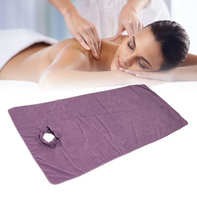 Beauty Salon Bed Cover Sheet Short Plush Keep Warm Thickened