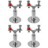 QWORK Adjustable Stainless Steel Pipe Support Bracket Kit - Compatible