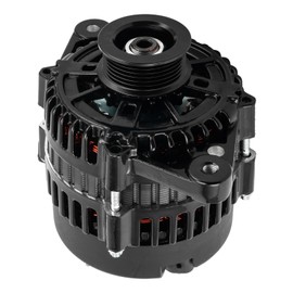 KAX Alternator Replacement Compatible with Mercruiser Model 350 Mag MPI, 5.0L Alpha Ski, MX 6.2L MP, 4.3L Alpha, 12V 70A S6-grade Pulley, 8461, 19020611, 19020612, 9-19111, 219290, 863077-1, 863077T