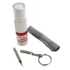 Eyeglass Repair Kit with Cleaning Fluid, Microfiber Cloth, and a