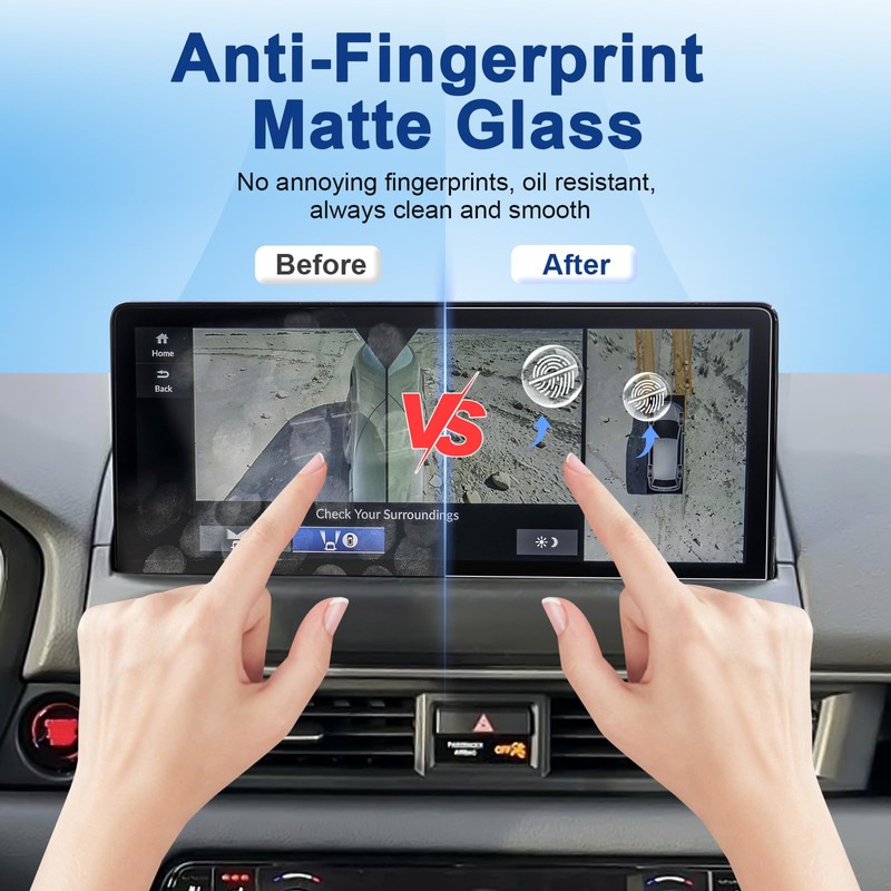 Anti-Glare Matte 2026 Pilot Screen Protector, for Honda Pilot (Sport/EX-L/Touring/TrailSport/Elite/Black