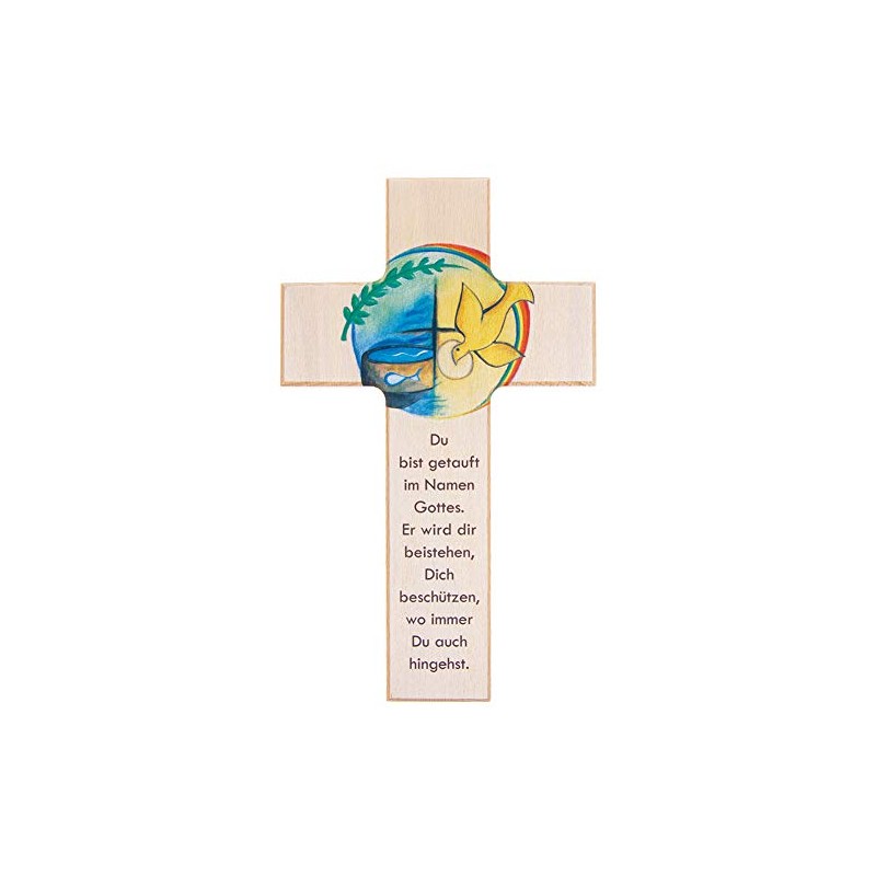 FRITZ COX - Wooden Cross for Christening - Perfect Christening
