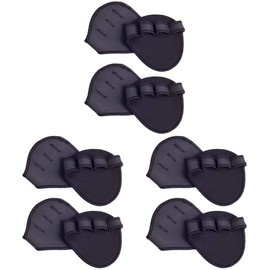 Gatuida 3pairs Barbell Palm Protectors Non-Slip Lifting Palm Pads for Weightlifting High Elasticity Design for Comfortable Grip Suitable for Gym Cycling and Sports Activities