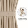 DWCN French Door Curtains – Rod Pocket Thermal Blackout Curtain