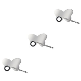 Ipetboom 3pcs Makeup Spatula for Nail Art Shape Manicure Palette Easy to Clean Fashion Design