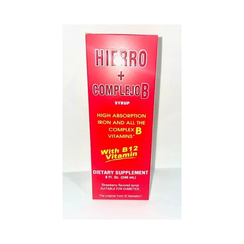 Vitamins Hierro + ComplejoB Syrup ( 8 oz )