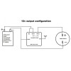 MSD-INC 12V 15A Normally Closed relay switch dry contact with
