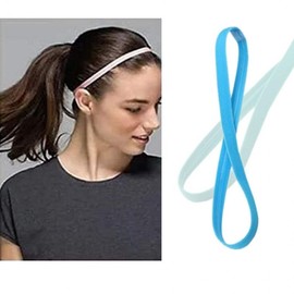 Elastic Sports Headband for Yoga and Hair Control Band Grass Green GD13221 100ea