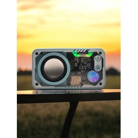 Bluetooth Speaker V1 LED Portable Wireless Audio Music Smartphone iOS Android (Blue)