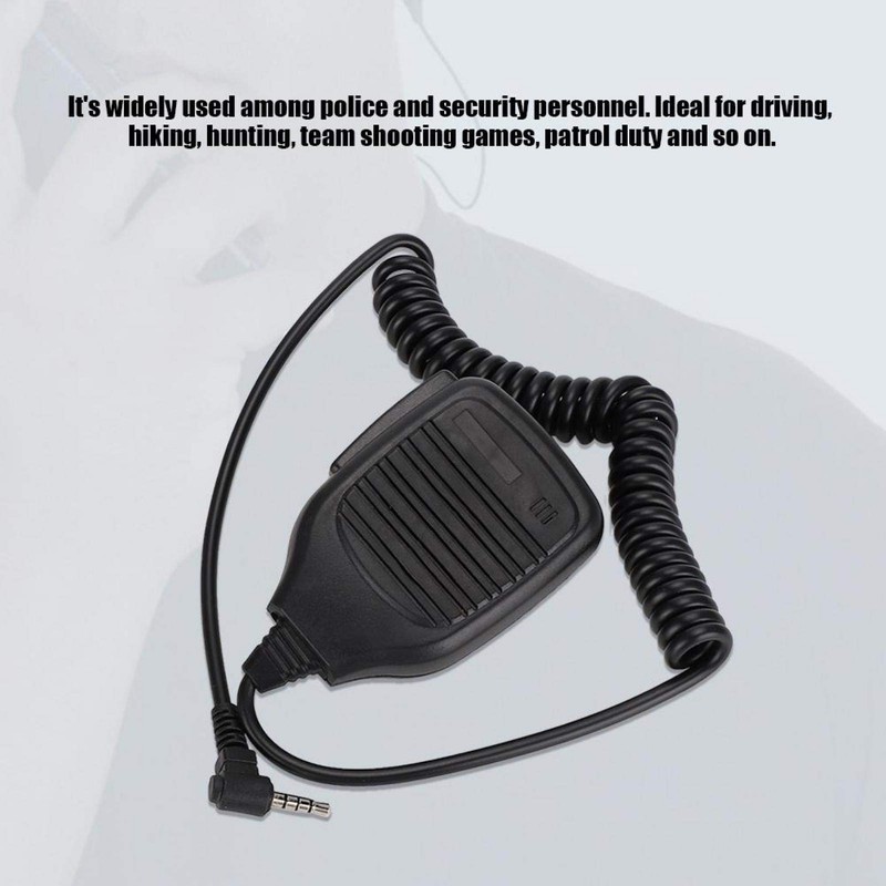 Cuifati Two-Way Wireless Microphone, UV3R Handheld Microphone Speaker Microphone, Walkie