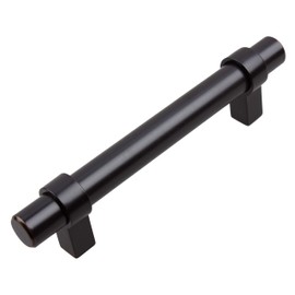 GlideRite Hardware 4006-96-ORB-1 3.75 inch CC Solid Euro Bar Pulls 1 Pack, 3.75", Oil Rubbed Bronze Finish