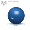 Valeo Exercise Body Ball - Professional Grade Anti-Burst Fitness, Balance