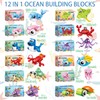 YOUYIKE Building Blocks Set Sea Animals Mini Small Classic Basic