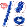 Bluelves Christmas Garlands, 4 Pieces Tinsel Garland, 2 m Tinsel