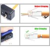 VCELINK Network Tool Set, RJ45 Crimping Tool with 20 x